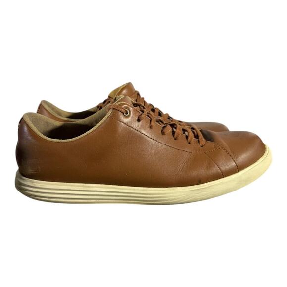 Cole Haan Other - Cole Haan Grand Crosscourt II Leather Sneakers Brown Men’s Size 11M Grand.OS